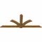 Ekena Millwork Redmond Rough Sawn Timber Gable Bracket, Western Red Cedar, 96"W x 40"H x 2"D x 6"F, 10/12 Pitch GBW096X40X0206RED00RWR - alternate 3